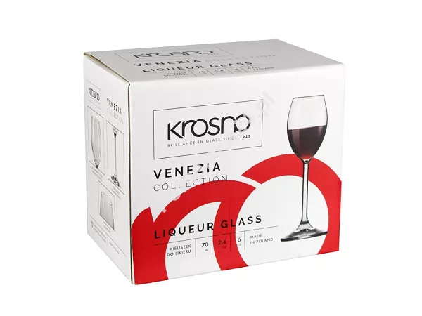 Kpl. kieliszków do likieru 70 ml (6 szt) Krosno - Venezia (Lifestyle) 5413