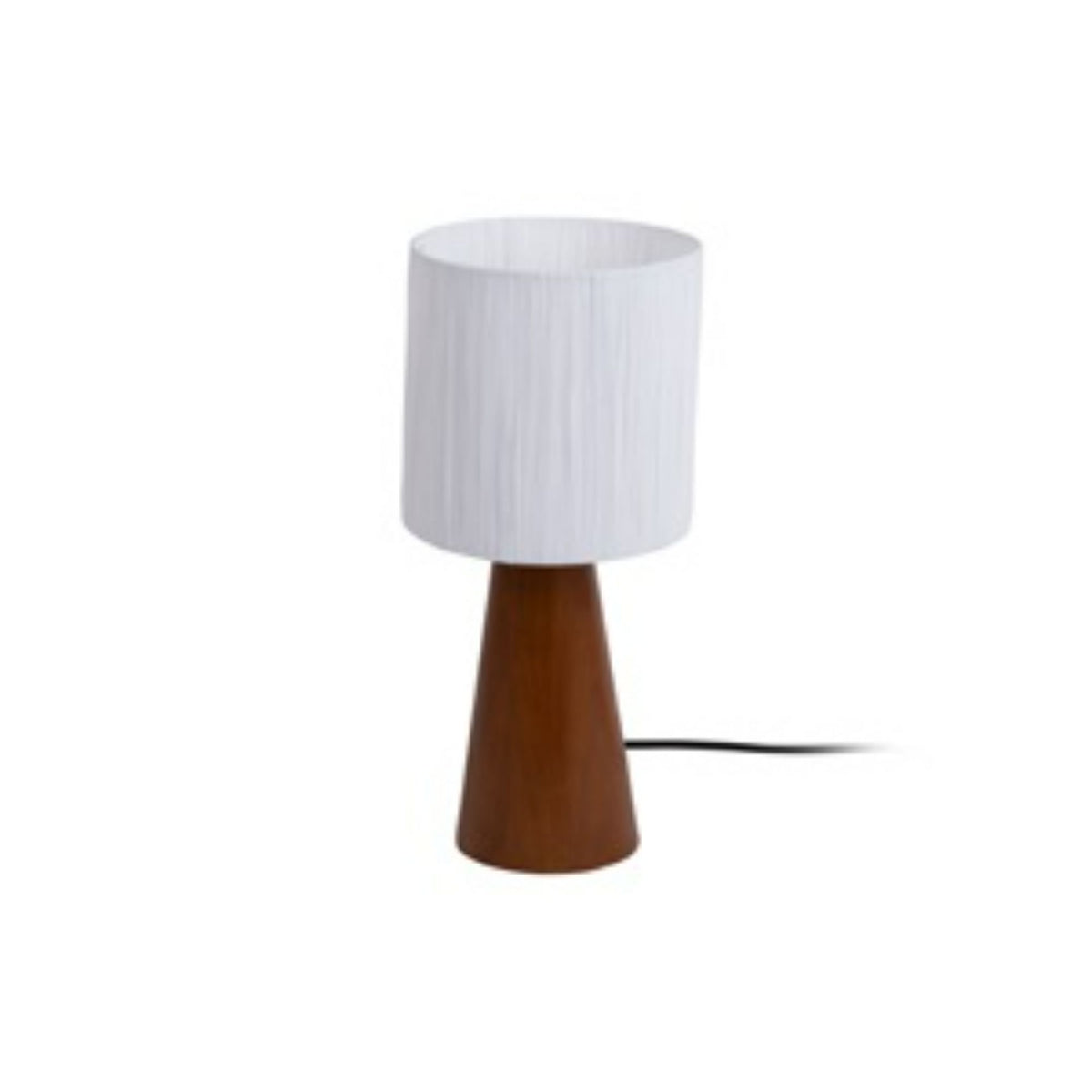 Leitmotiv tafellamp Sheer Cone - wit - Ø15cm