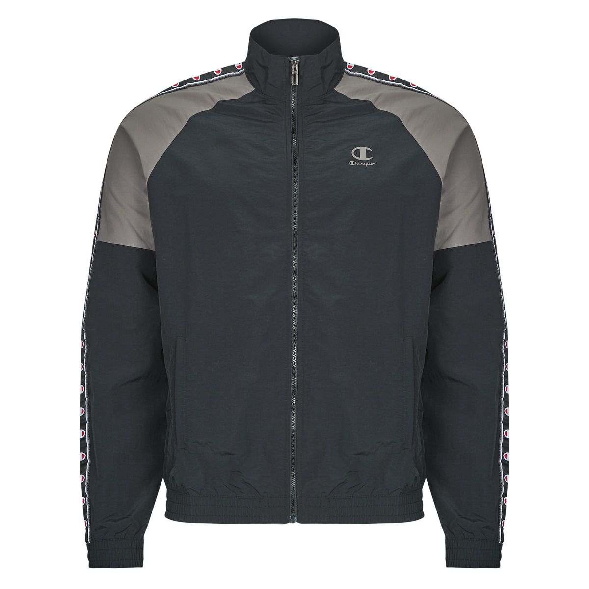Champion - Full Zip Top - Black / Grey