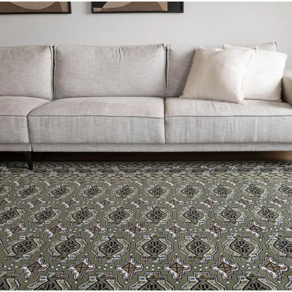 Interieur05 Vintage Vloerkleed Marad Groen - 80 x 150 cm