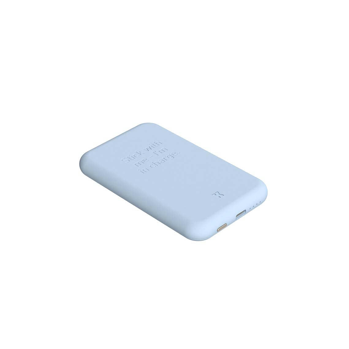 - Batterie externe toCHARGE Qi Cloudy Blue