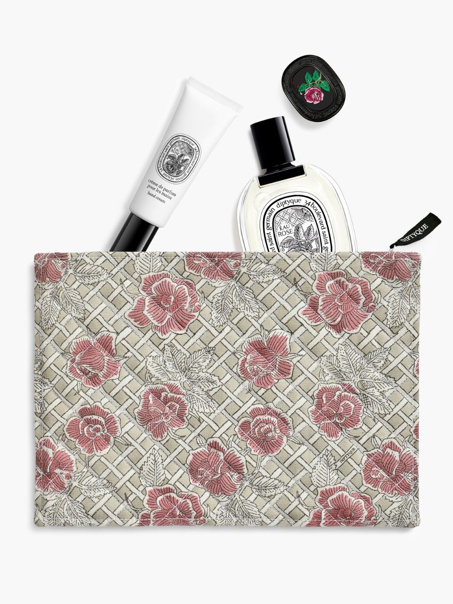 Eau Rose pouch