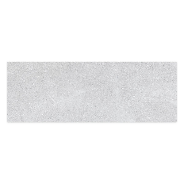 Carrelage effet Pierre Gris Silver 100x33,3x0,86 cm Luzerio - Mur intérieur (vendu par carton de 2 m²) - RO'MA CARRELAGE