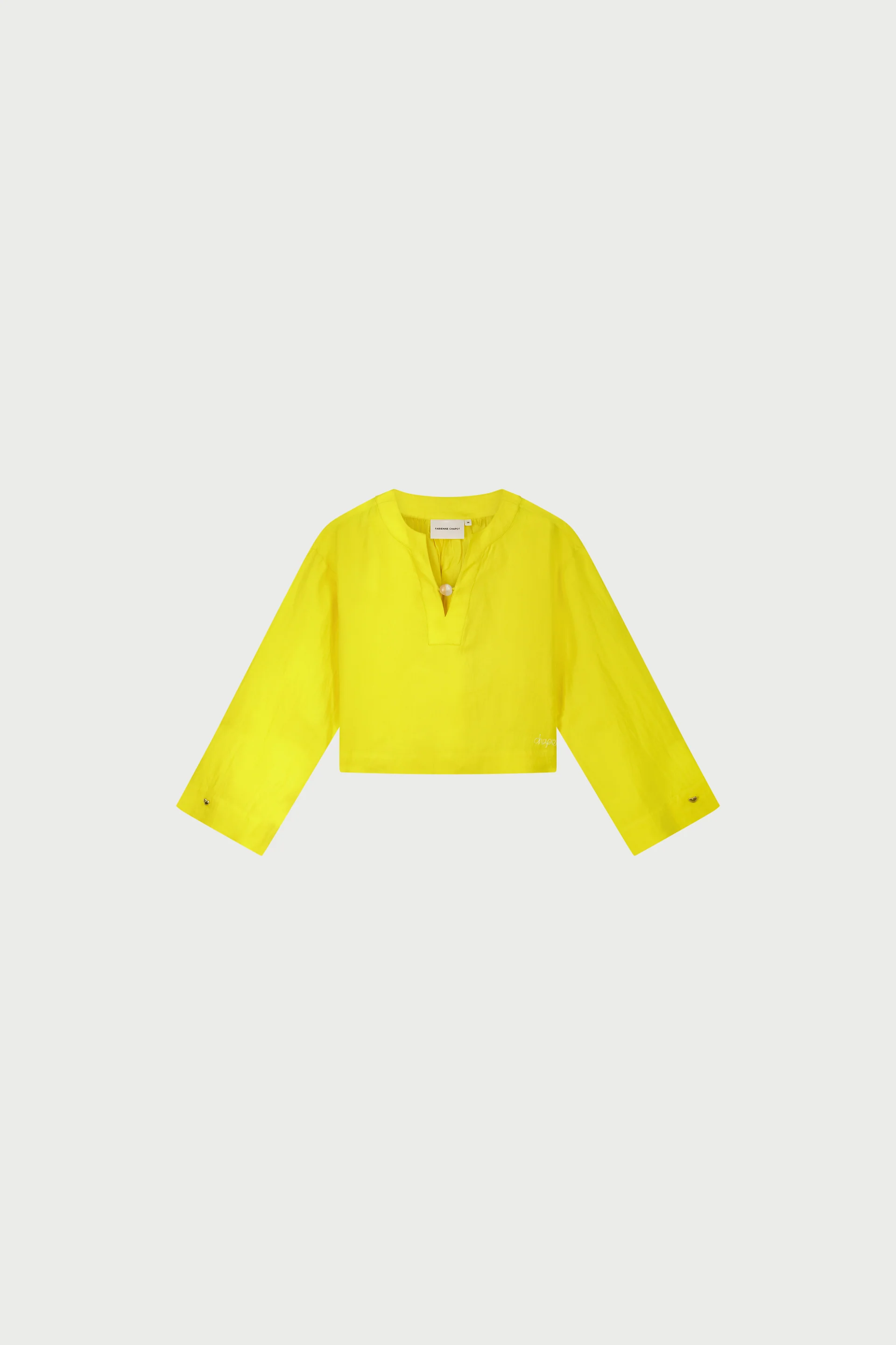 Nana Top | Vivid Yellow