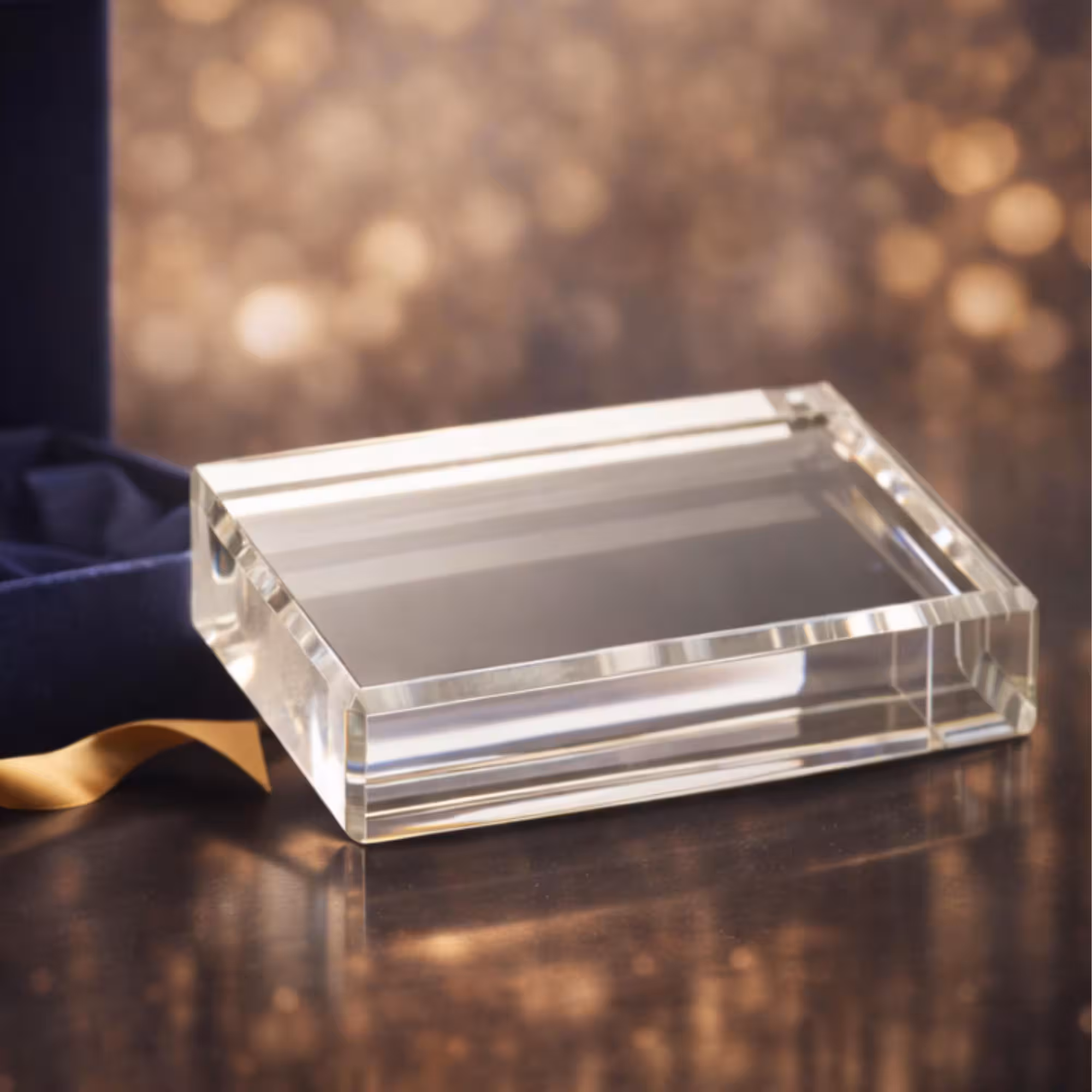 Crystal Rectangle Paperweight