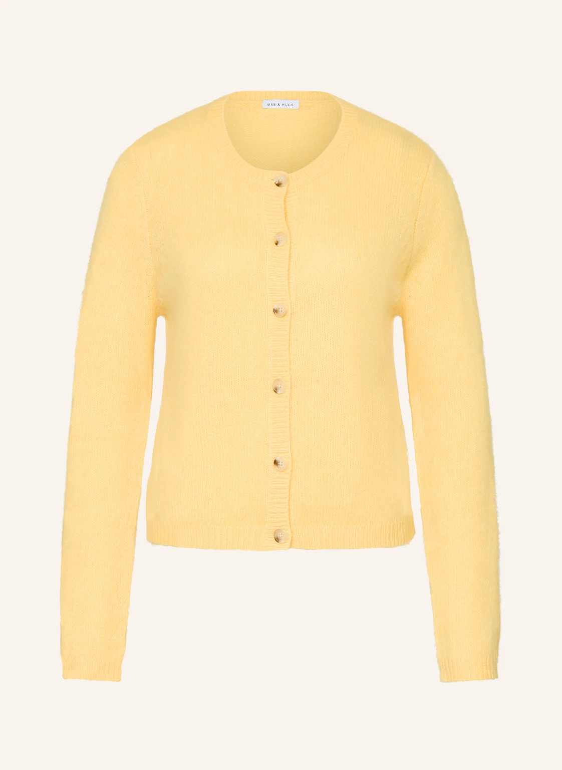 MRS & HUGS Strickjacke mit Cashmere