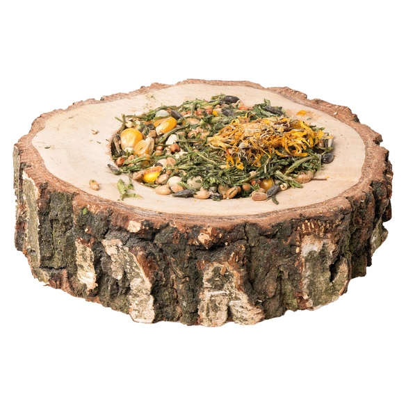 Nagersnack »Knabberpizza«, 730 g, verschiedene Kräuter/Blüten