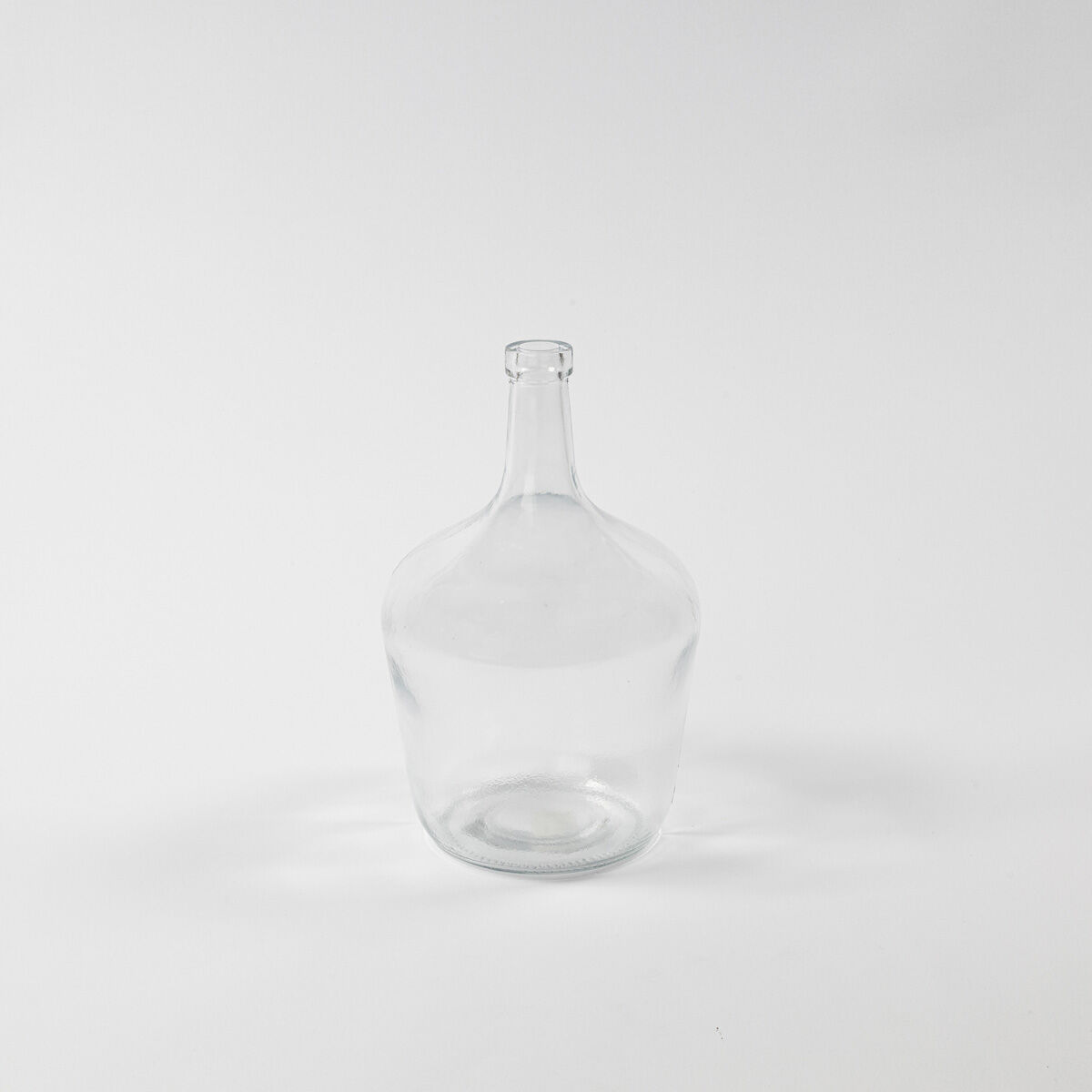 Jarra forma garrafão transparente em vidro reciclado 2l