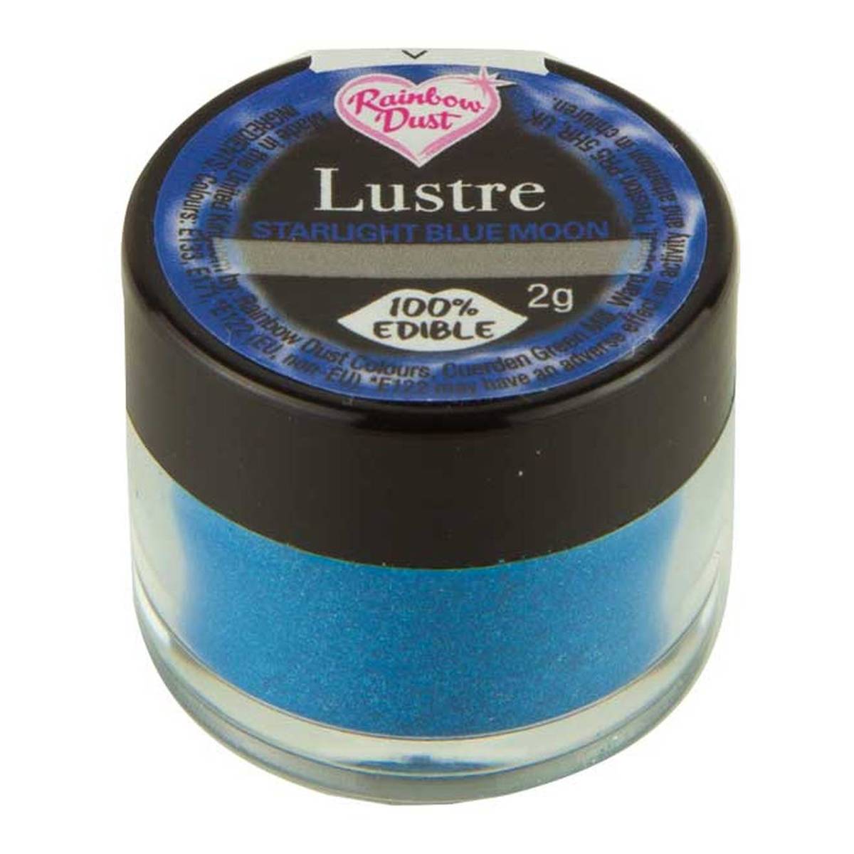 Rainbow Dust Blue Moon Edible Silk Lustre Powder 3g