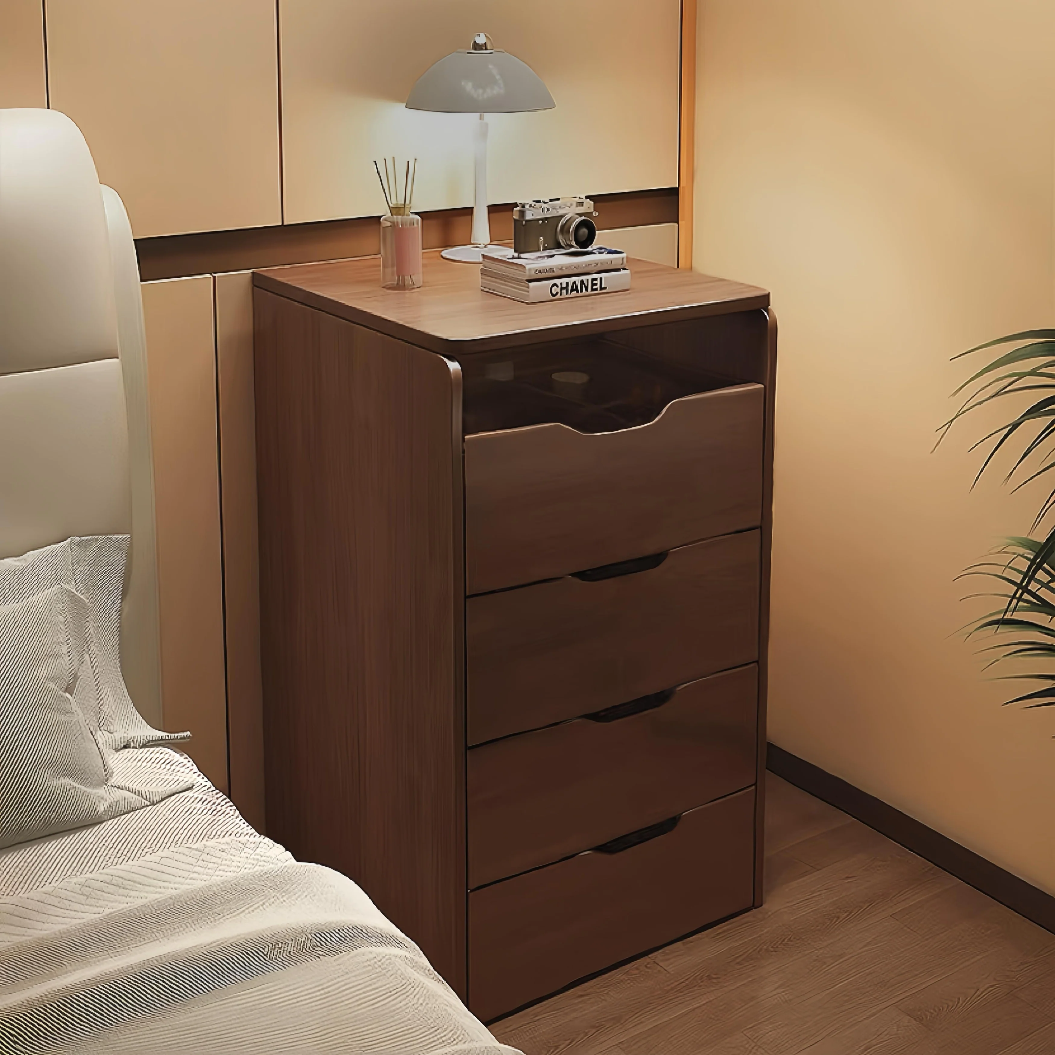 3 in 1 Vanity Desk with Plip Top Mirror