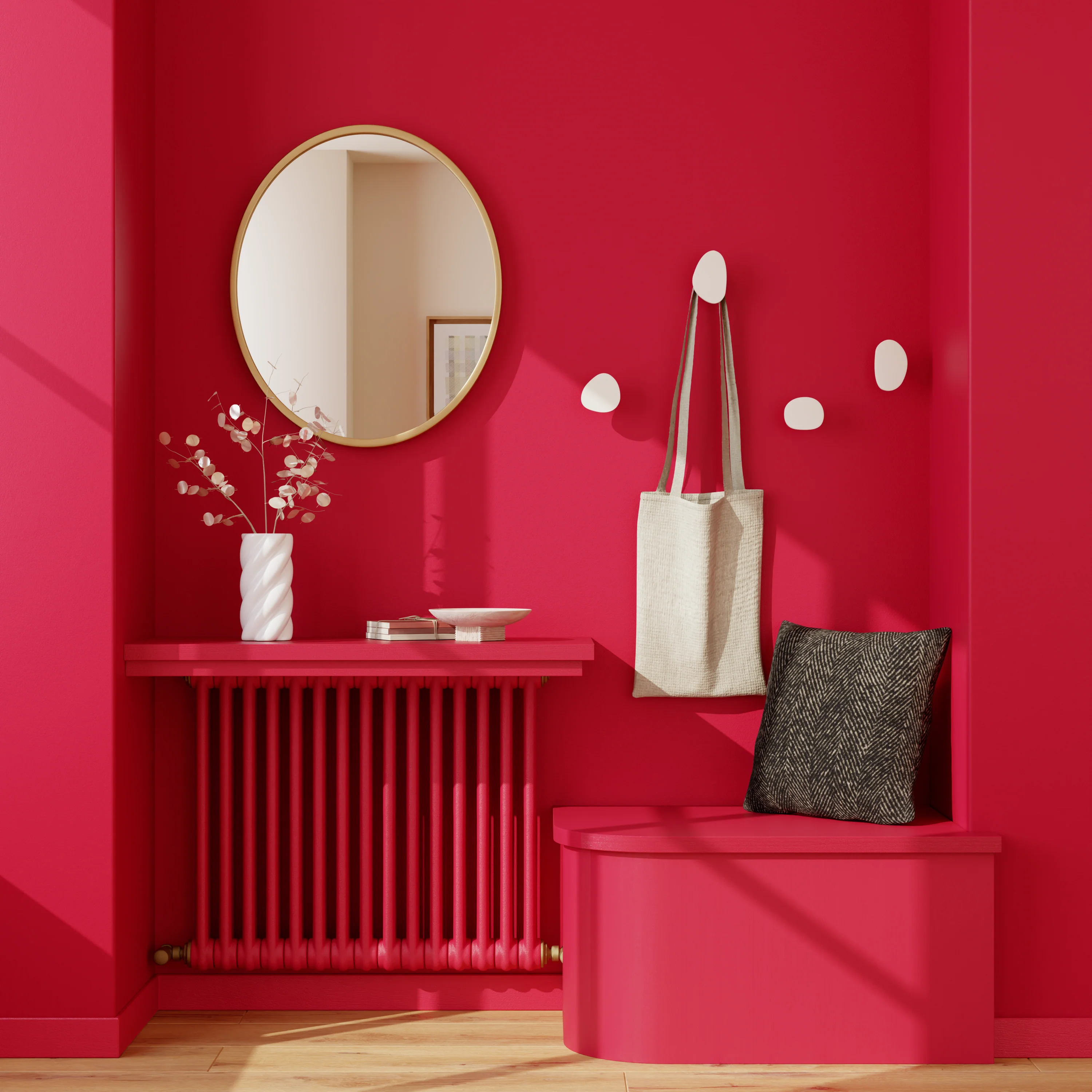 Saphyr Peinture Multi-supports Peinture cerise Satiné
