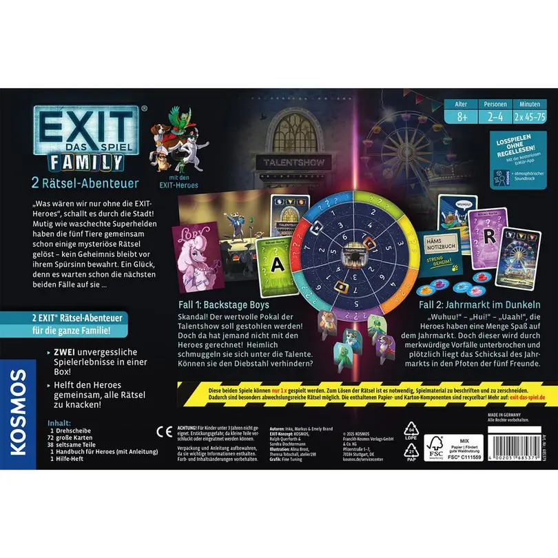 Brettspiel EXIT
