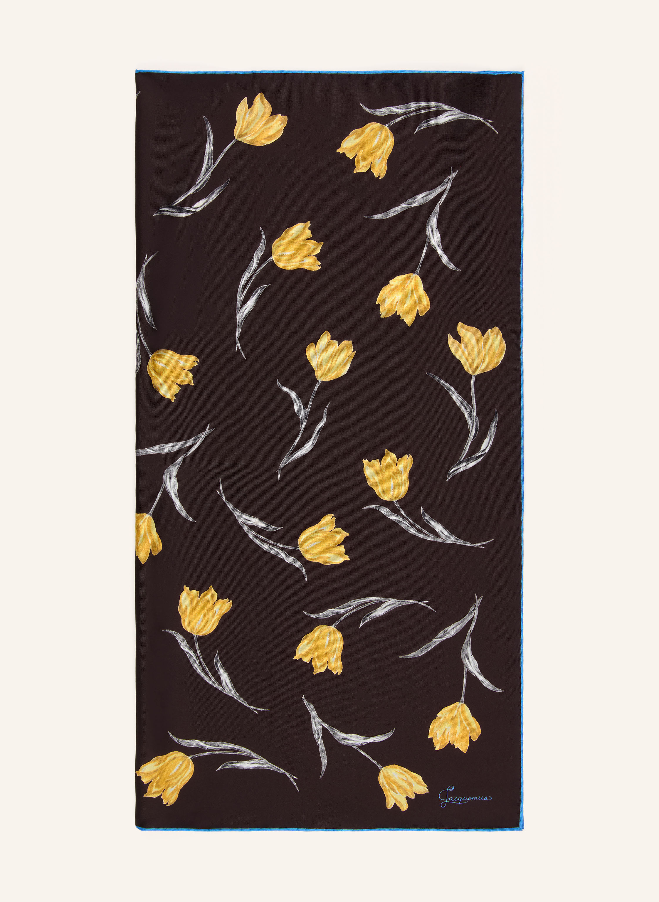 JACQUEMUS Seidentuch LE FOULARD TULIPE