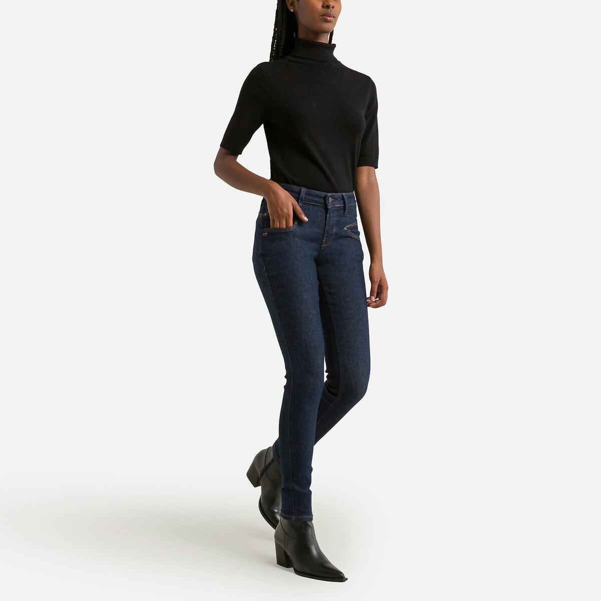 Jean Slim Alexa S-SDM, taille haute