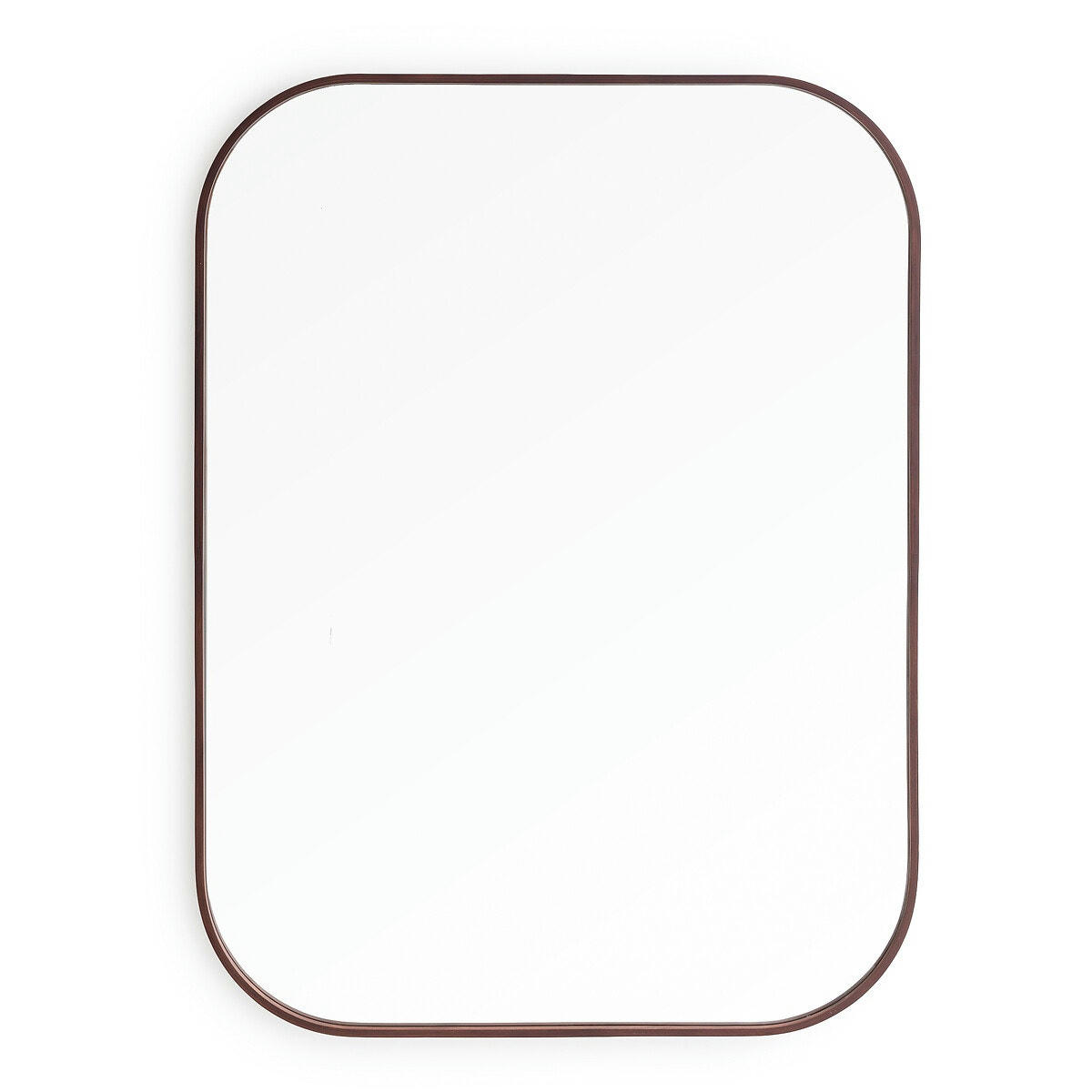 Miroir rectangulaire noyer 120x90 cm, Alaria