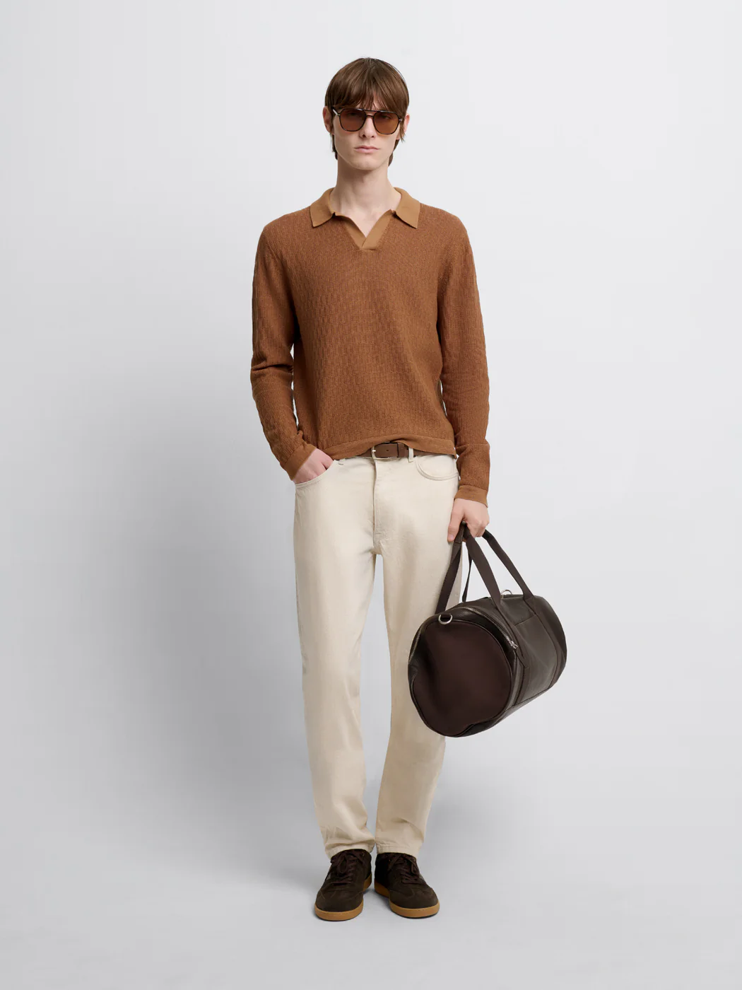 Jean couleur regular en coton