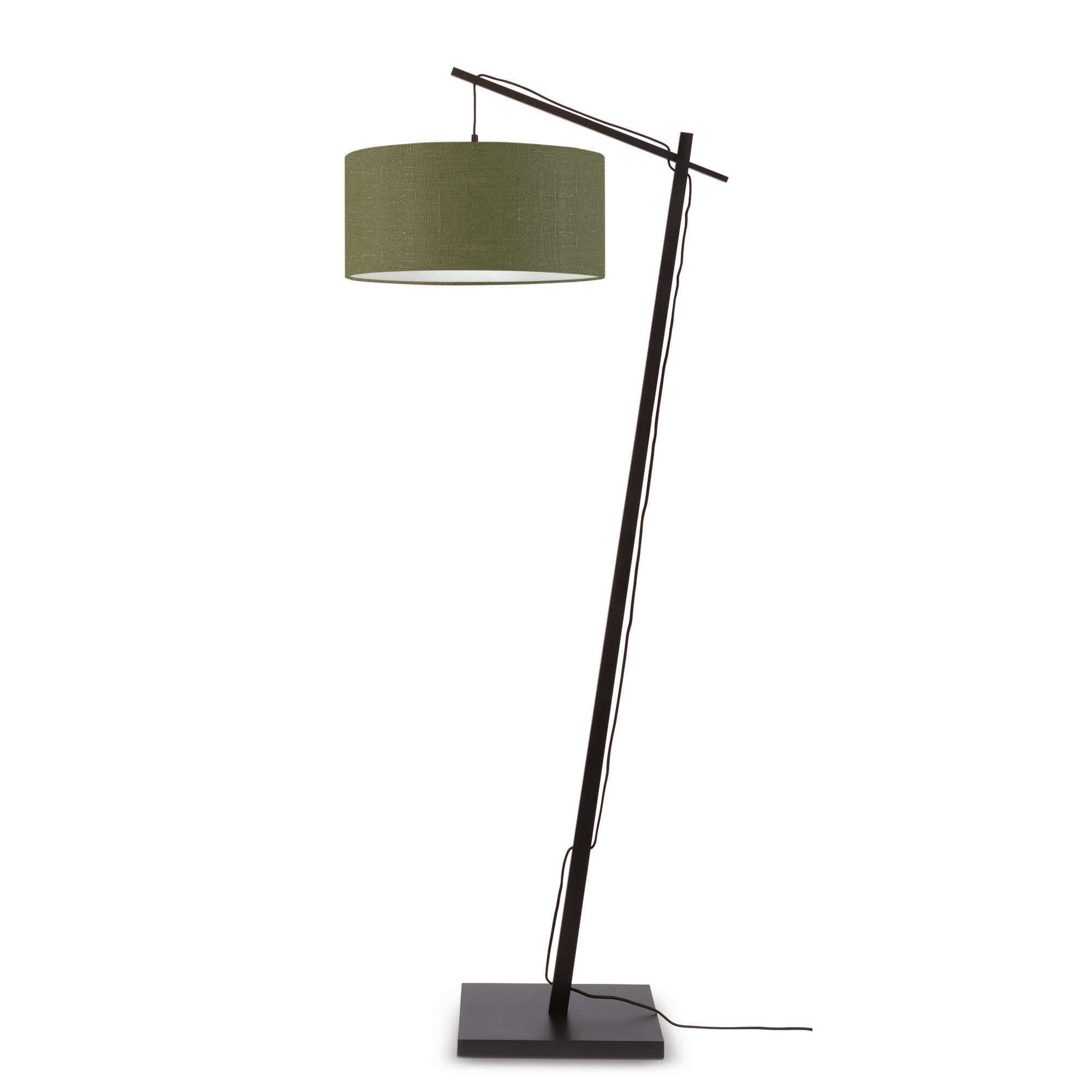 GOOD&MOJO vloerlamp Andes - groen - Ø47cm