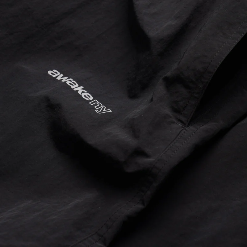 Awake NY Convertible Nylon Trackie - Black
