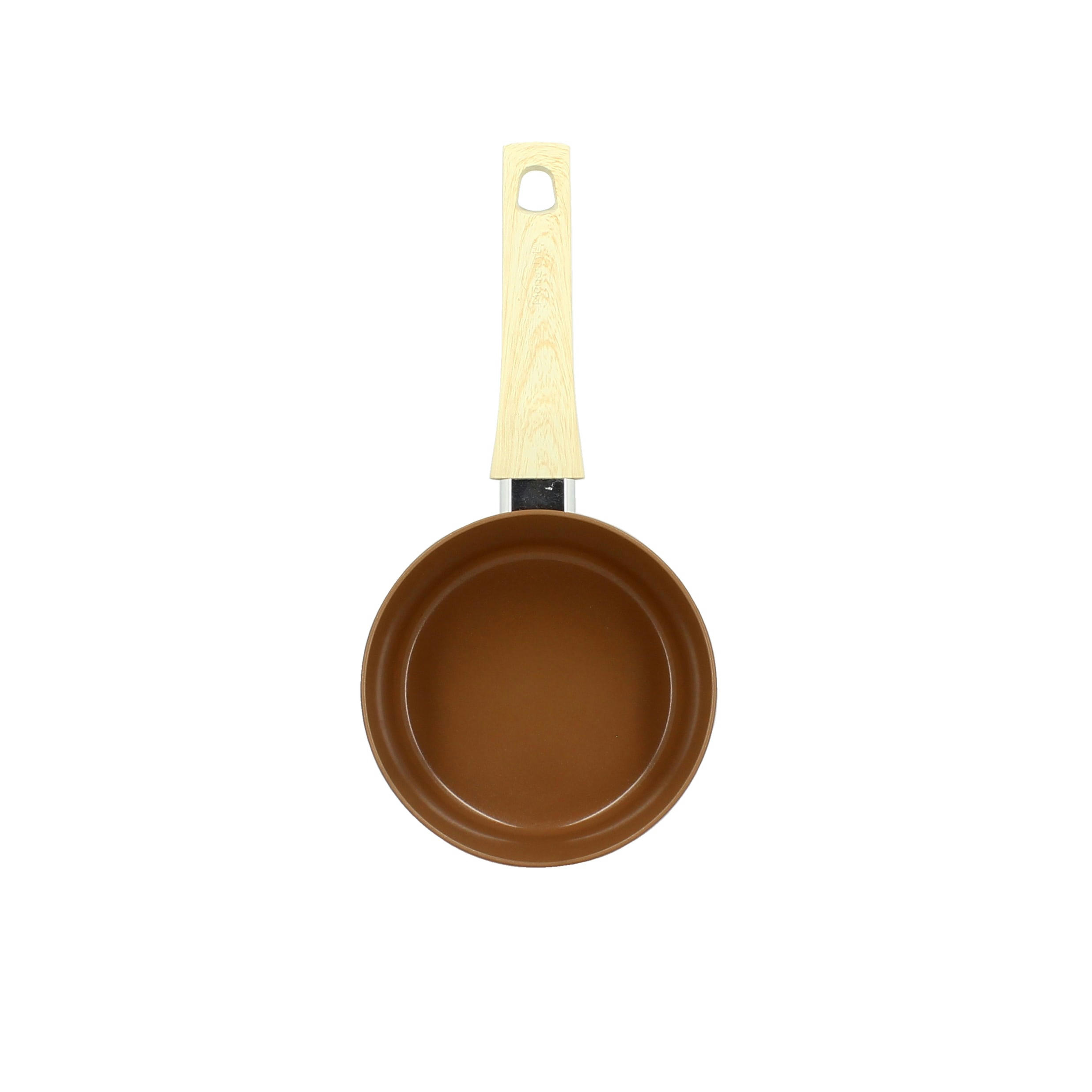 COLORAMA - Casserole en aluminium Ø16cm noisette - compatible induction