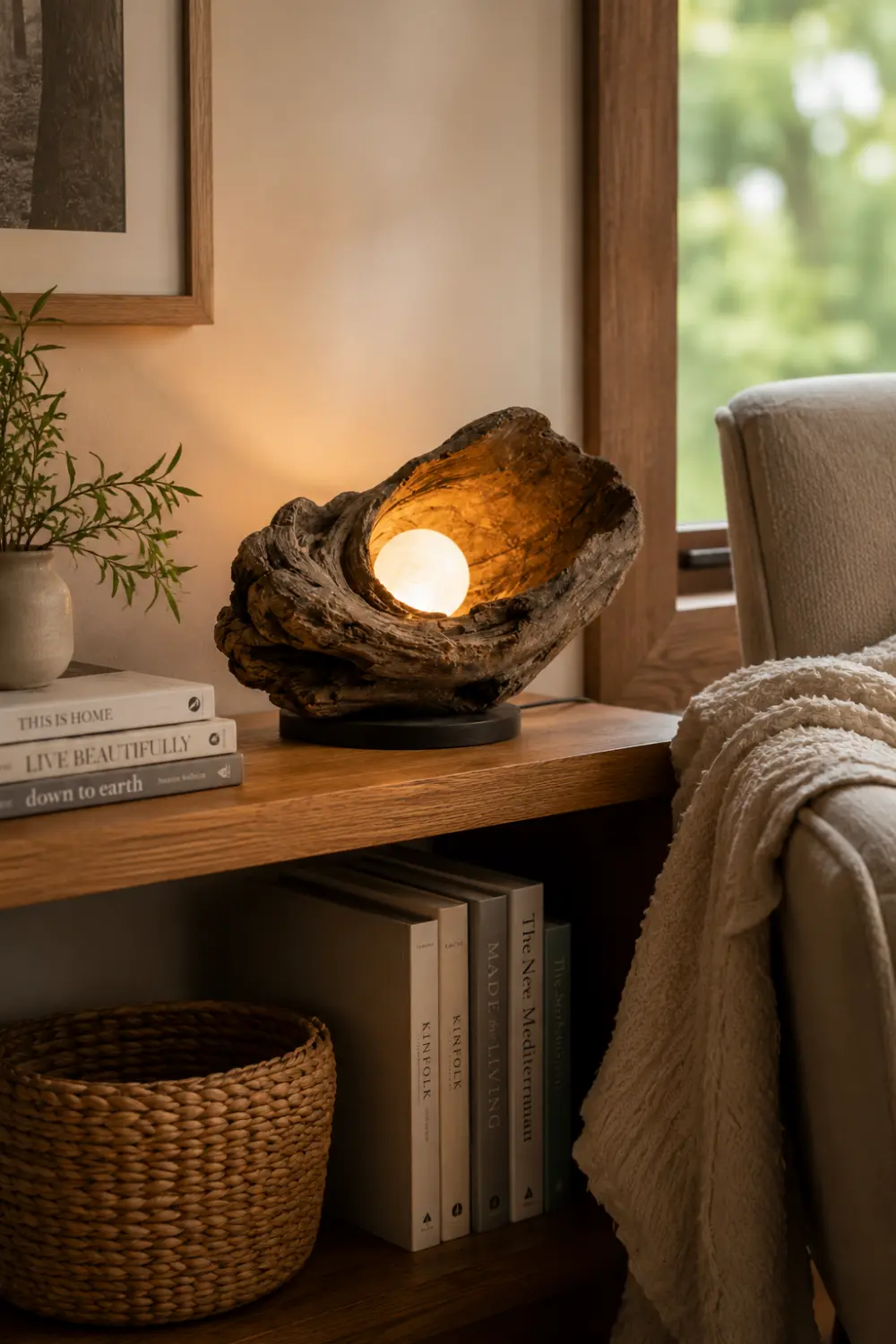Wooden Art Lamp #WL118