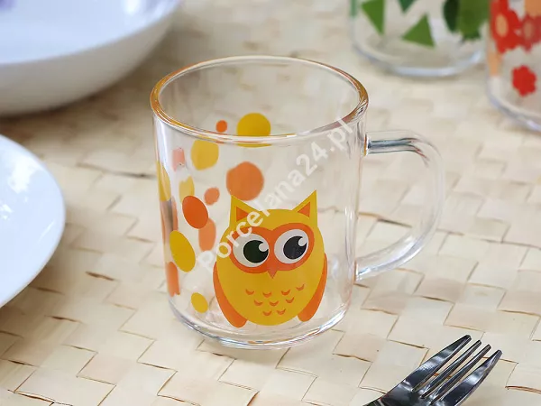 Kpl. szklanek dla dzieci Tola 200 ml (3 szt.) Glasmark - Sówki 4G.71-0200-40086