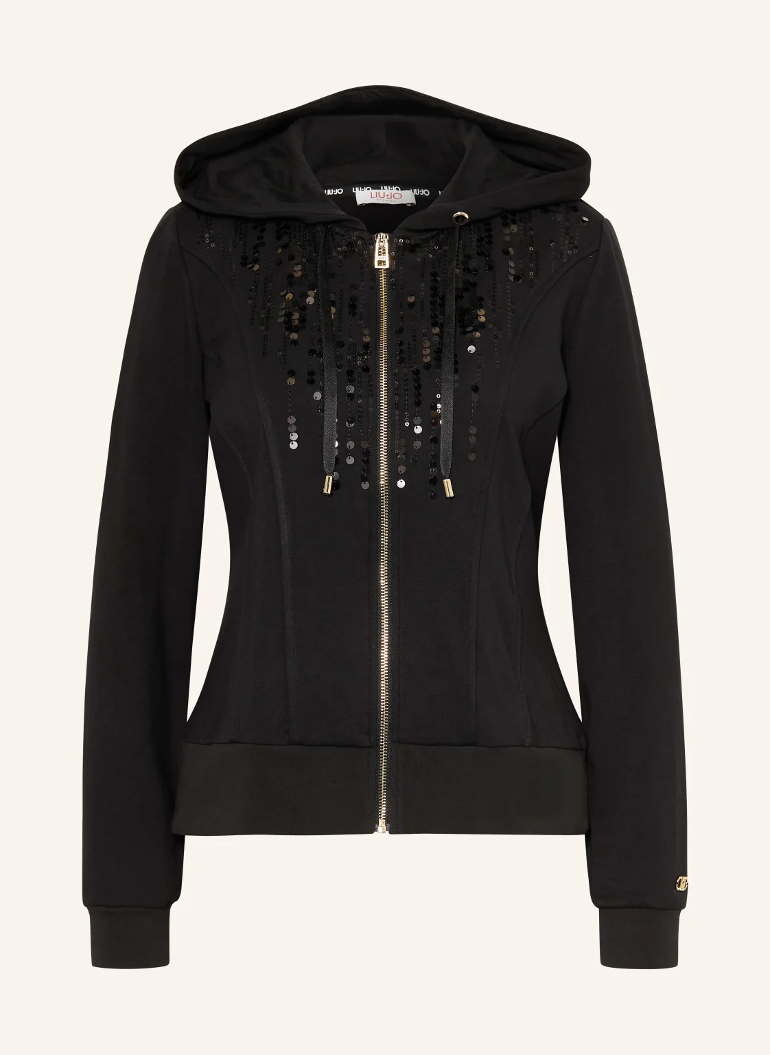 LIU JO Sweatjacke mit Pailletten