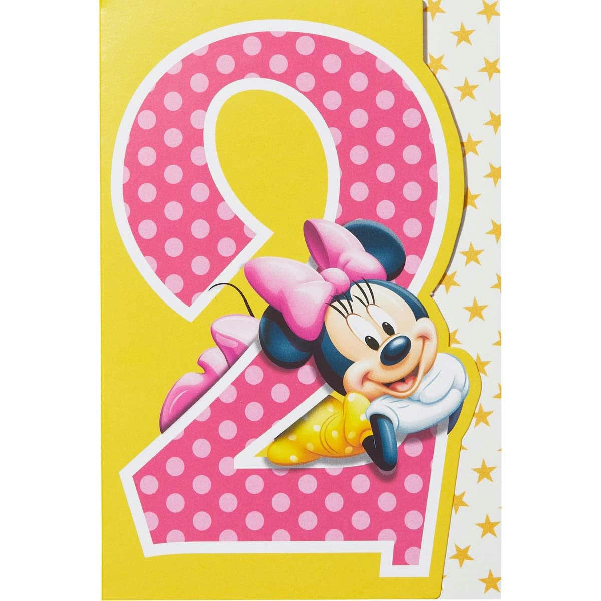 - Carte Anniversaire 2 Ans Minnie