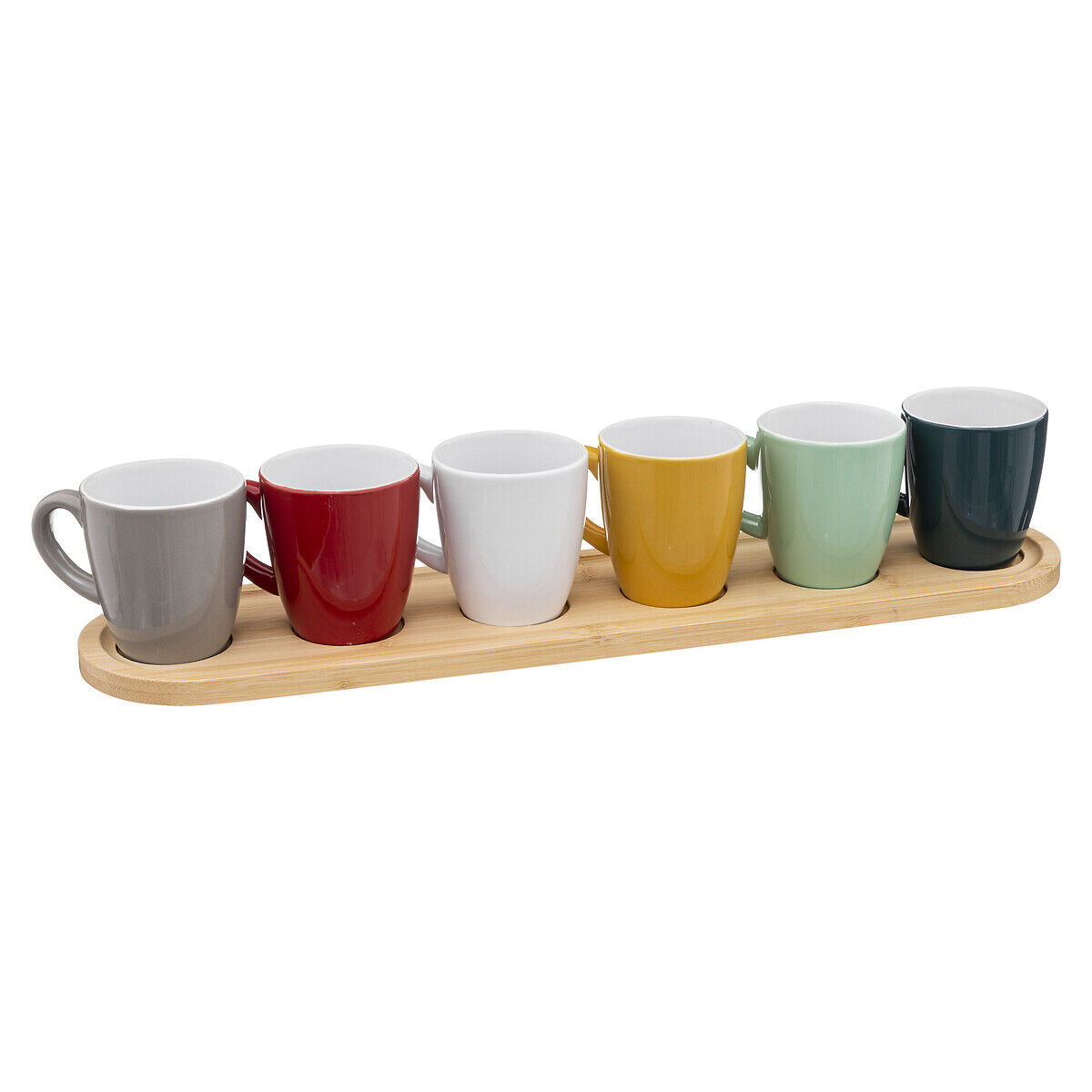 Conjunto de 6 chávenas de café COLORAMA 9cl