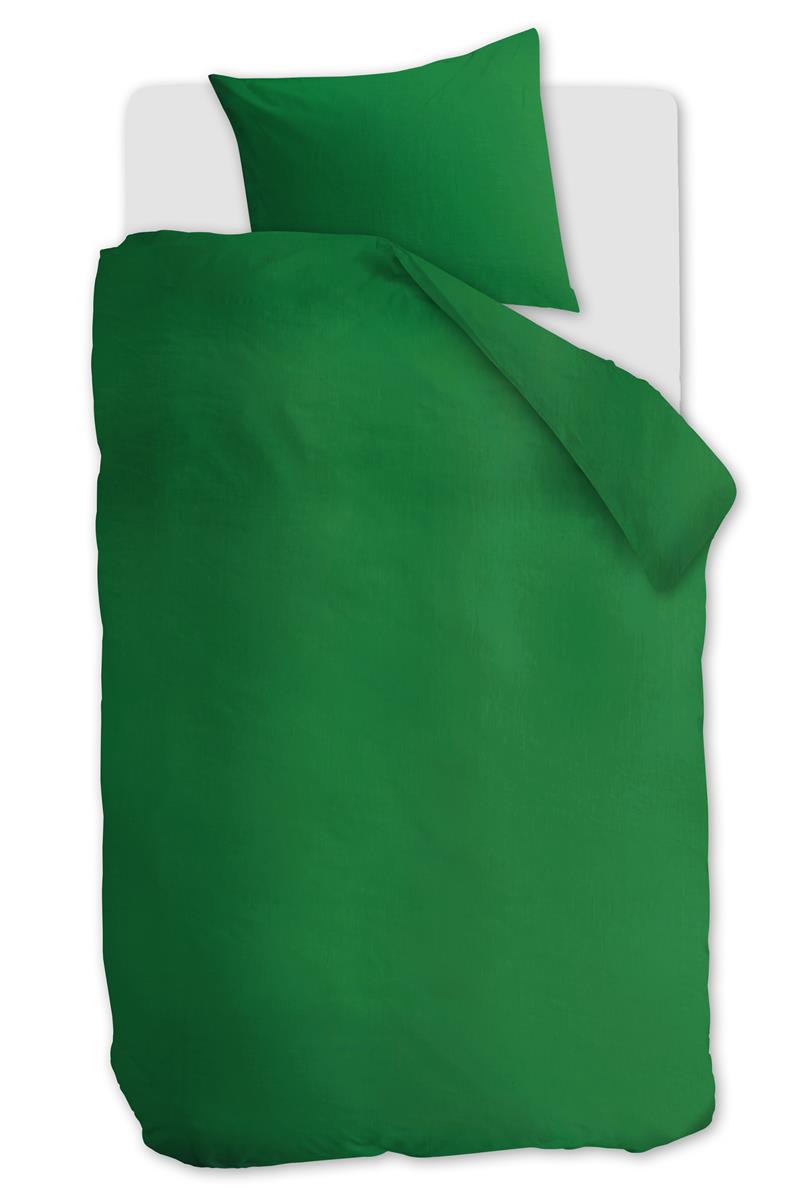 Beddinghouse Dutch Design Far Away dekbedovertrek - Effen - Eenpersoons - 140x200/220 cm - Groen