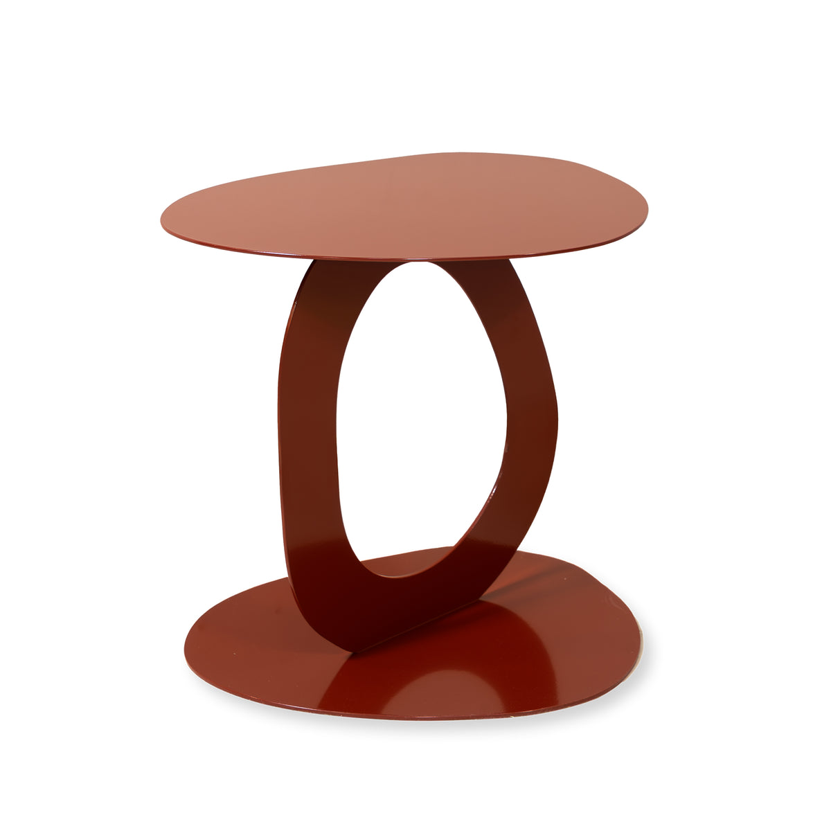 Spinder x Eva van de Ven bijzettafel Alto - Red Brown