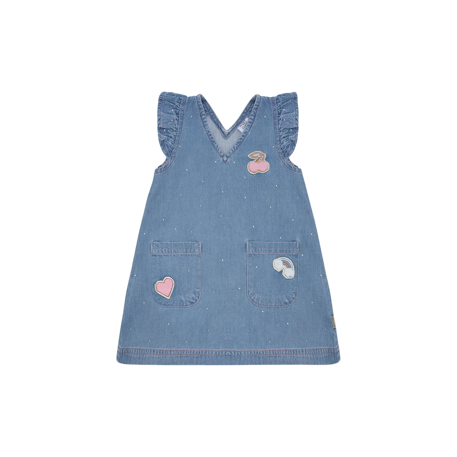 HCKaroline Sparkling Dress, blue denim