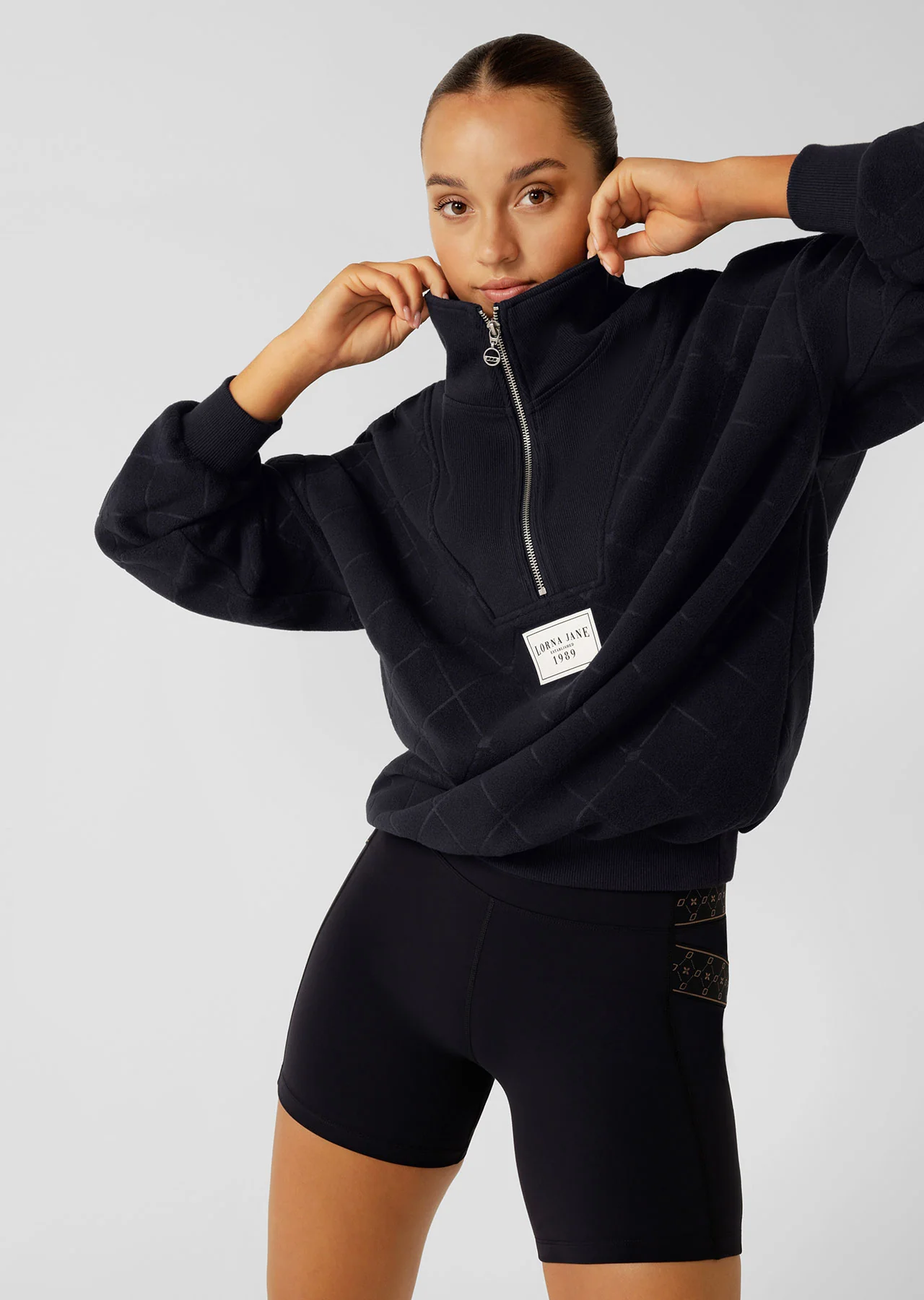 Clubhouse Monogram 1/2 Zip