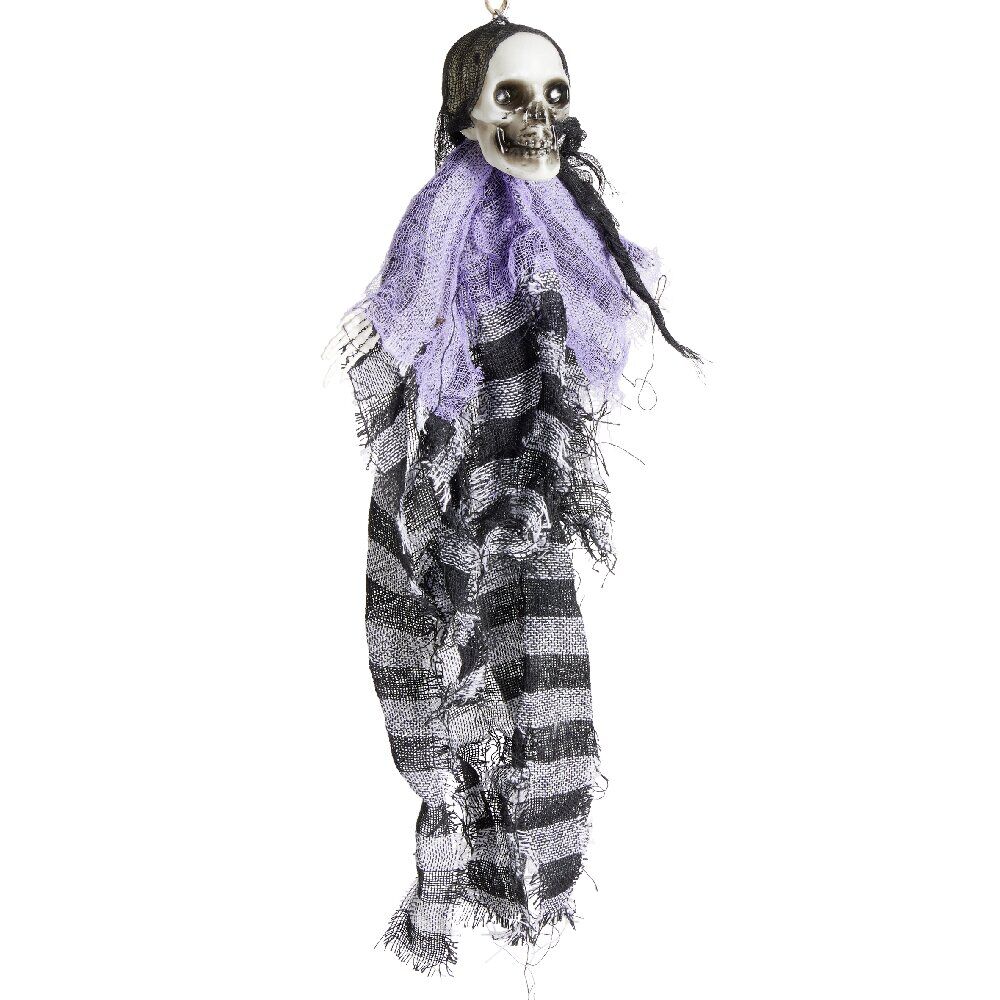Squelette à suspendre Halloween goule 29xH46cm