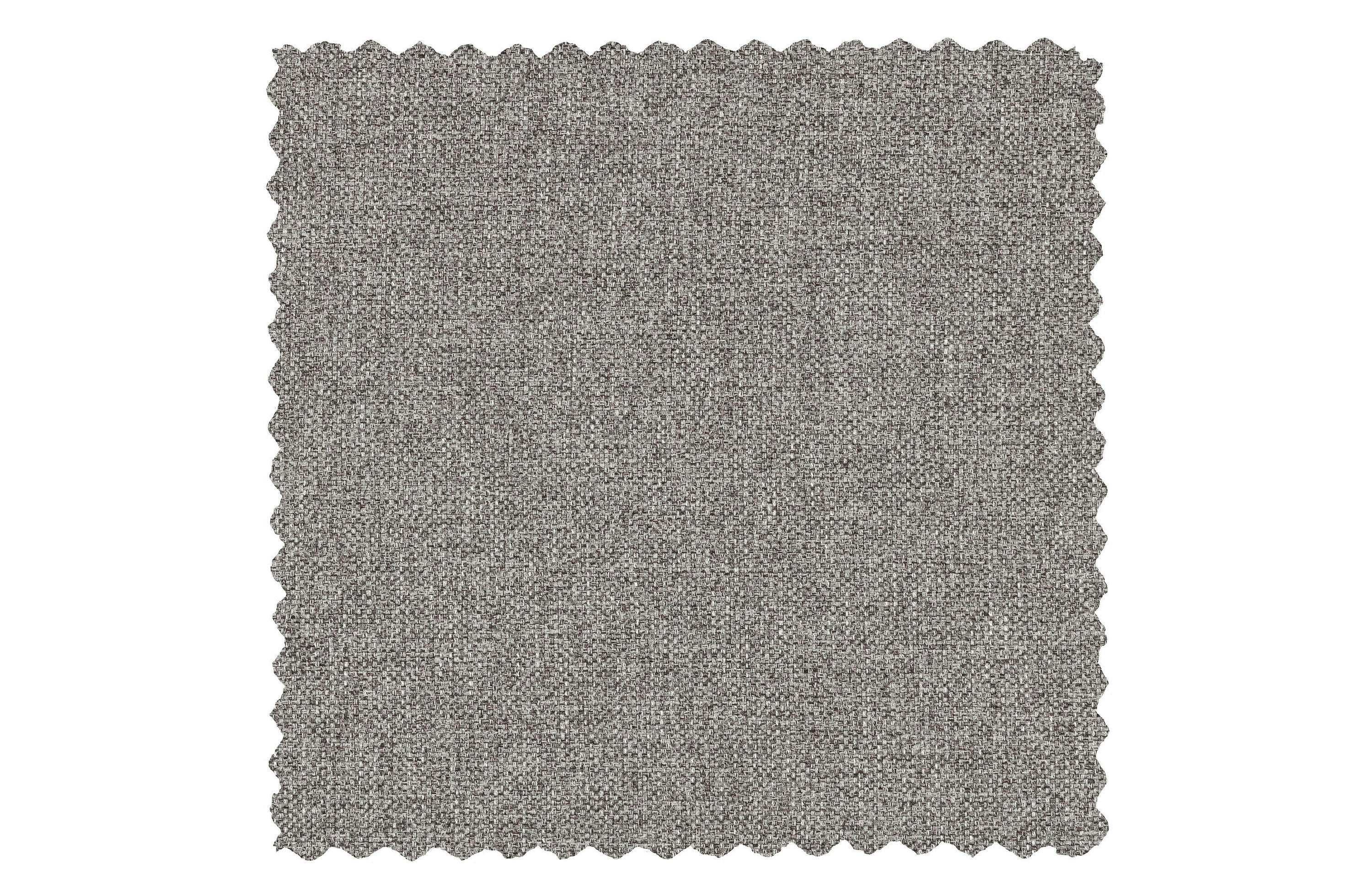 BRUSH - Canapé 3 places en tissu gris cendre