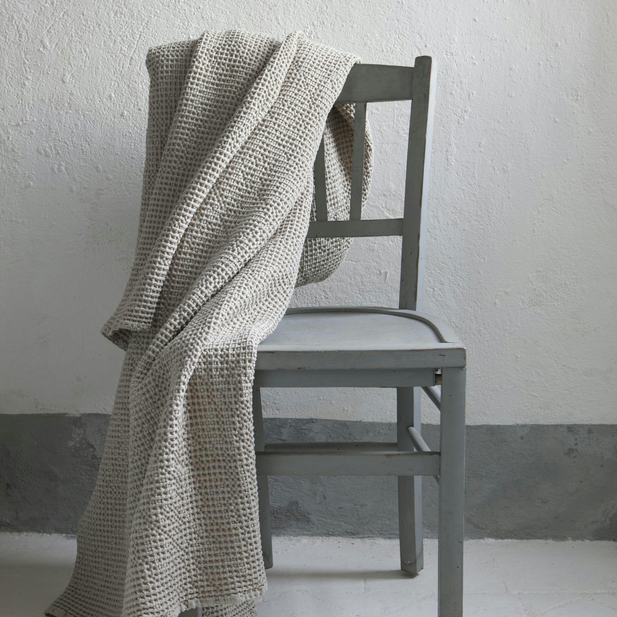 MAIA - Jeté Maïa en coton lin 280 x 260