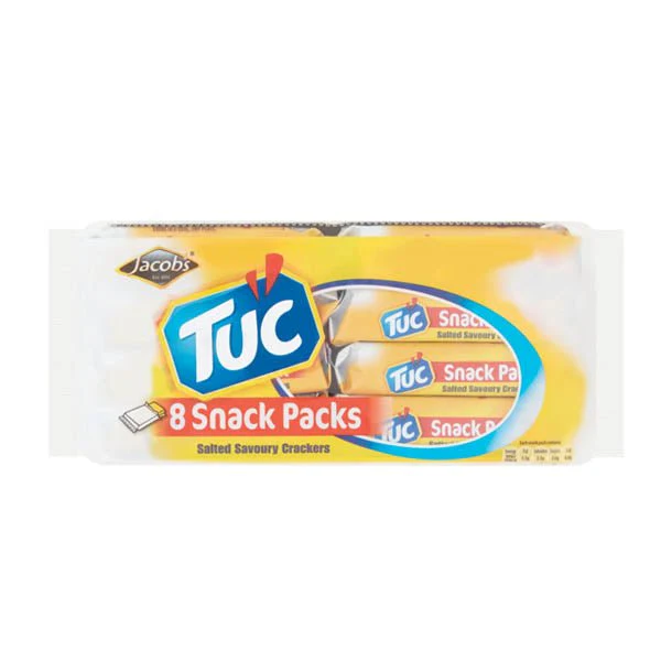 Tuc Snack Packs 31.25g 8 Pack