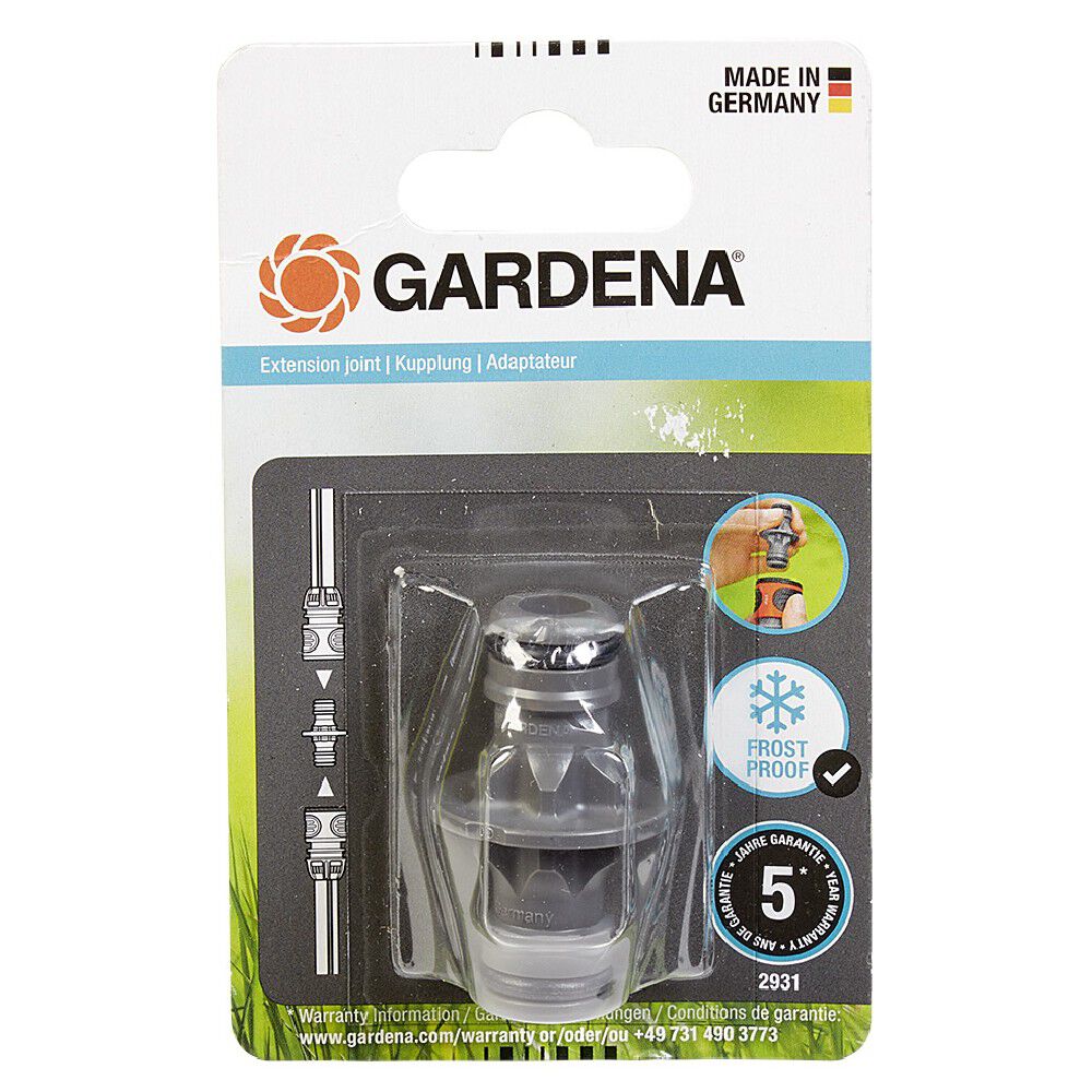 Connecteur pour 2 tuyaux Gardena