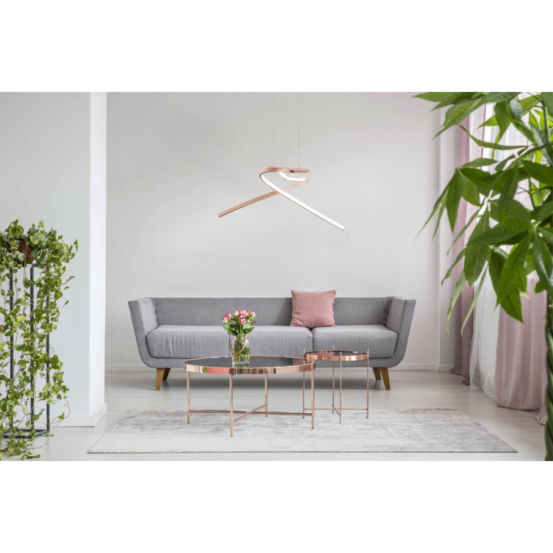 Suspension LED Palozza or rose 19 W EGLO