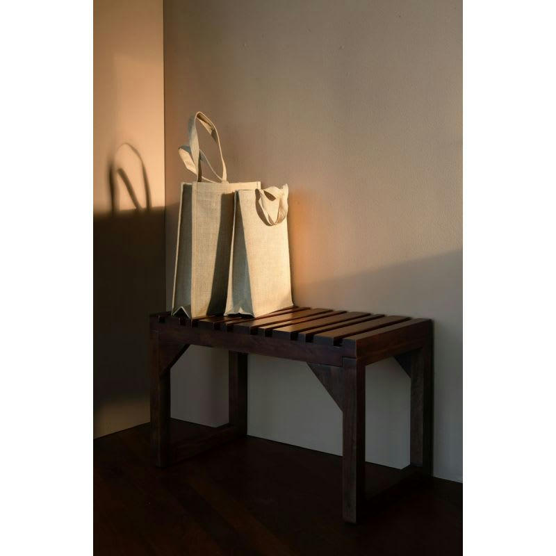 JAKUB - Banc en bois marron