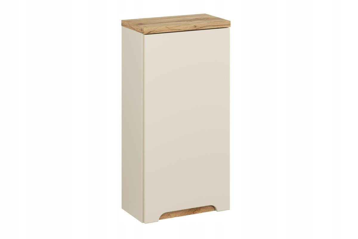 Szafka górna BALI 35 cm kaszmir 1 drzwi 2 półki MDF laminowana