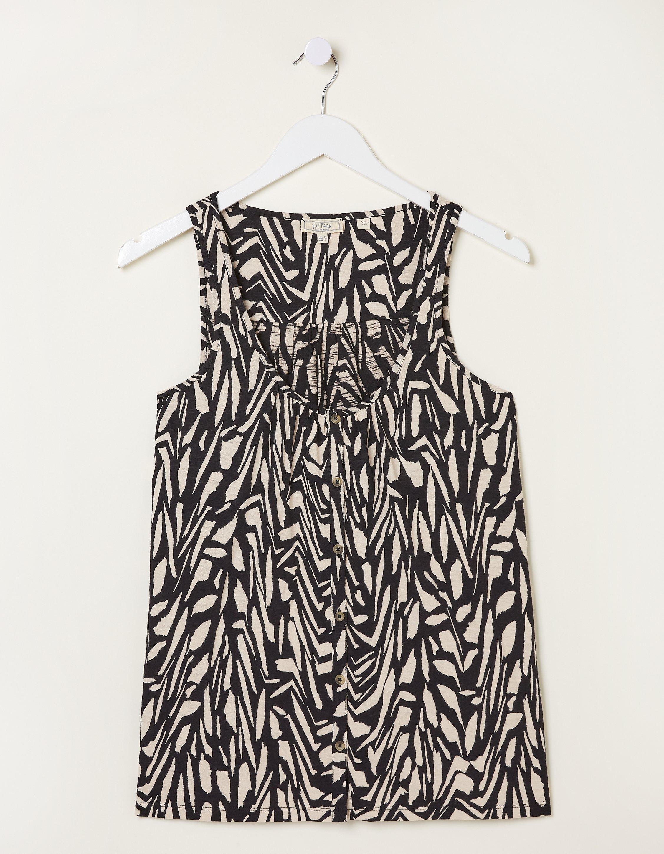 Flora Paint Stroke Vest