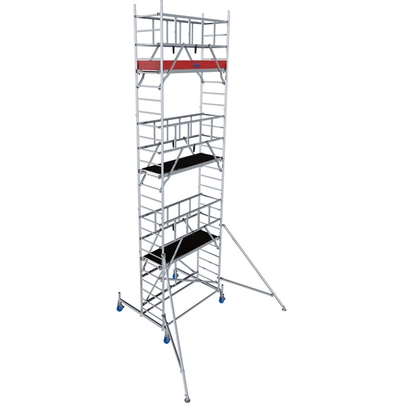 Faltgerüst »ProTec«, Arbeitshöhe: 7,80 m, max. 200 kg/m², Aluminium