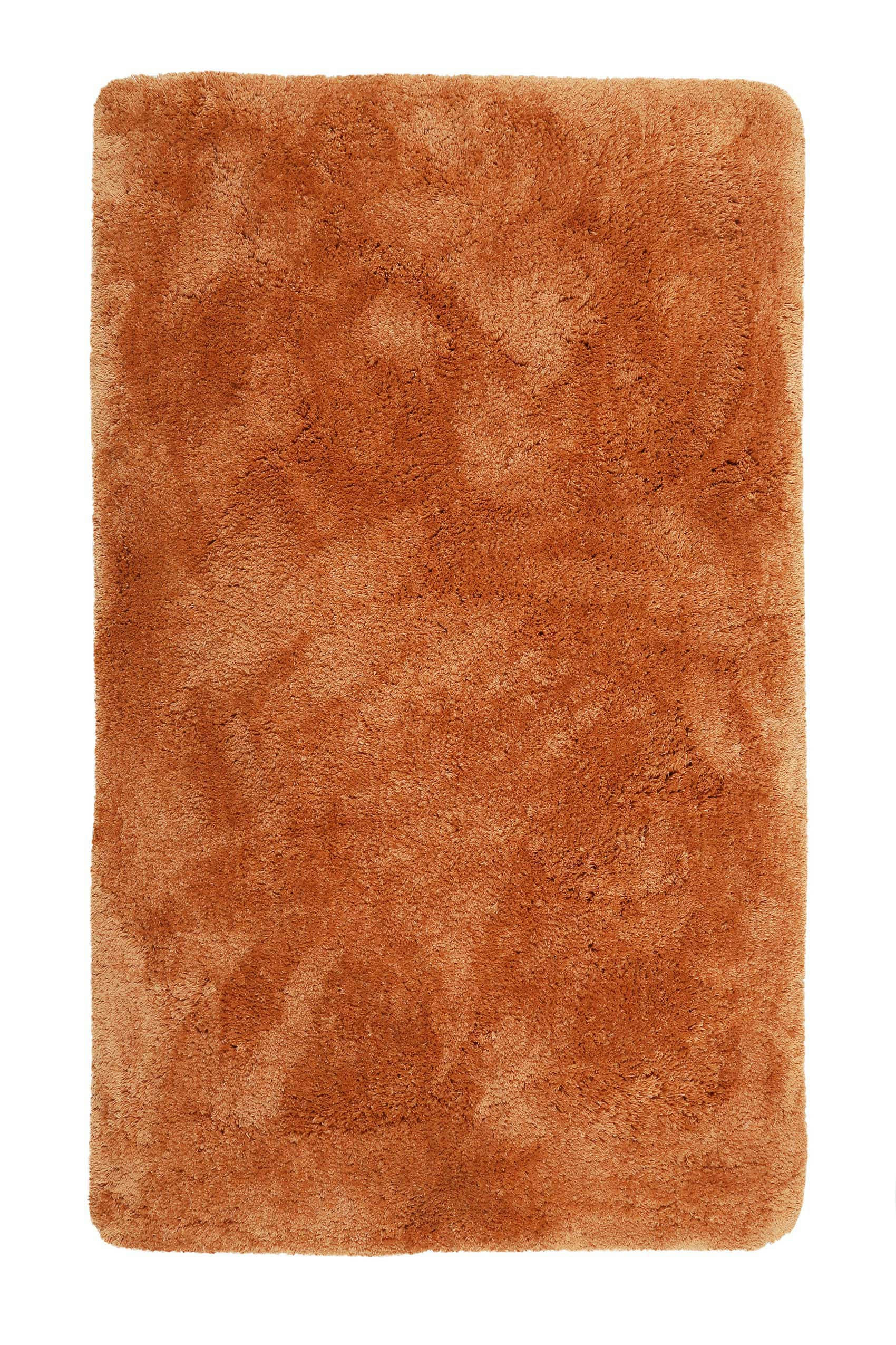 PORTO AZZURRO - Tapis de bain microfibre antidérapant terracotta 70x120