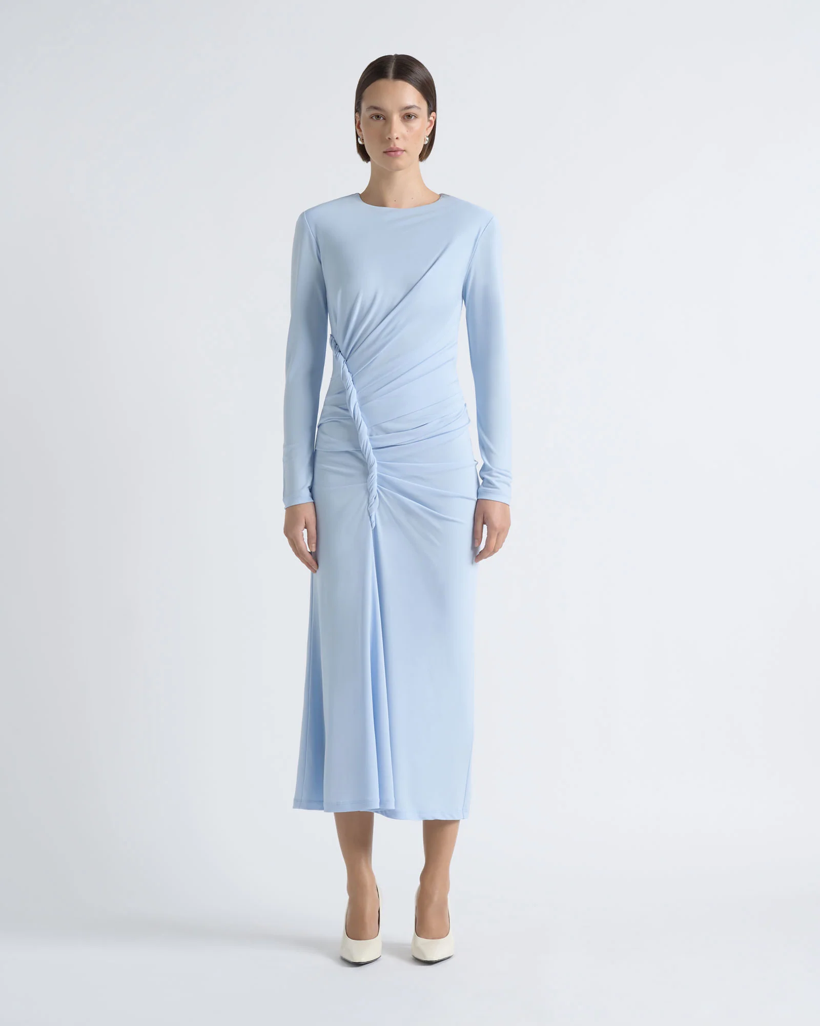 Twist Midi Dress