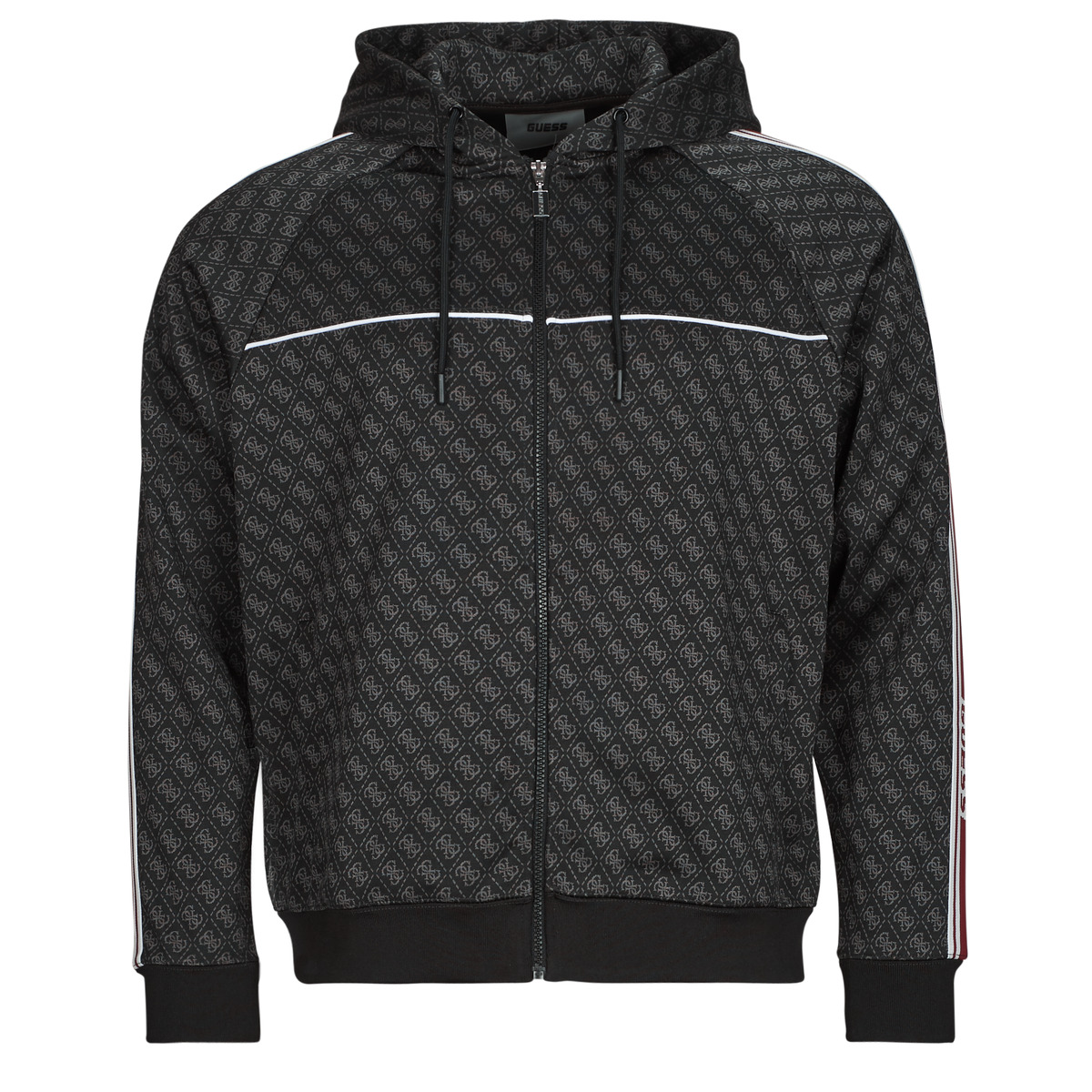Guess - PARIMO 4G FULL ZIP - Black