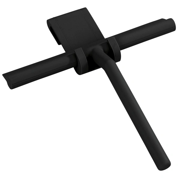 Badezimmerwischer »Badezimmerwischer «, Silikon/rostfreier Edelstahl, schwarz