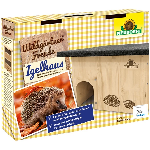 Igelhaus mit Labyrintheingang