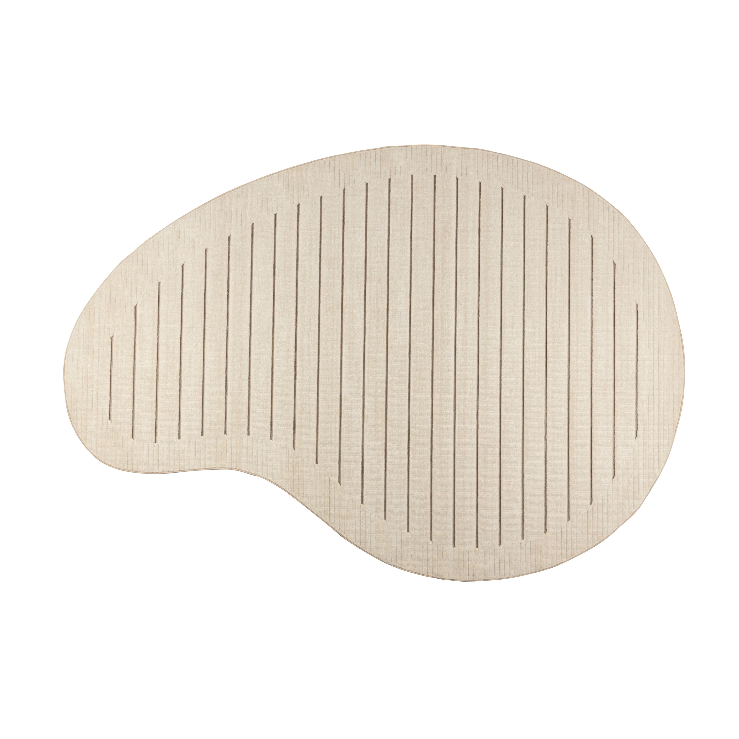 Zuiver Mister Vloerkleed Organische vorm 160 x 230 cm Beige