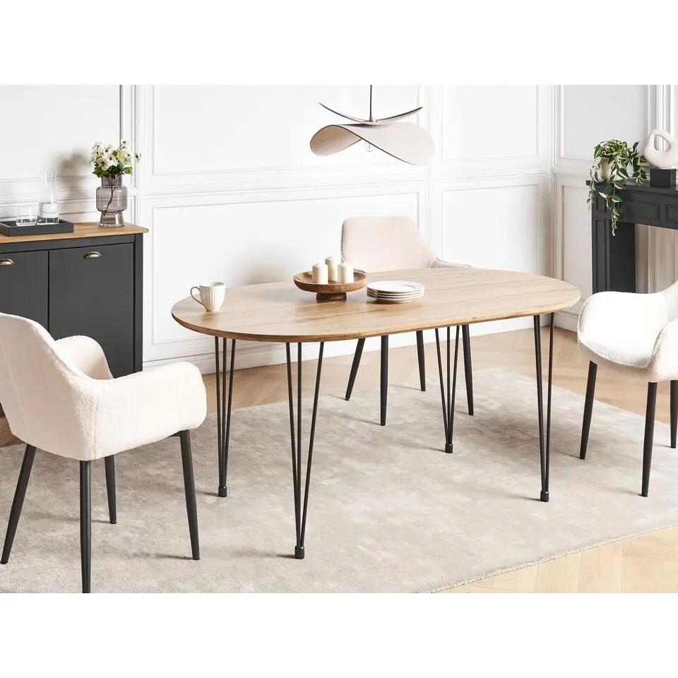 CAVELL - Eettafel - Lichtbruin - MDF