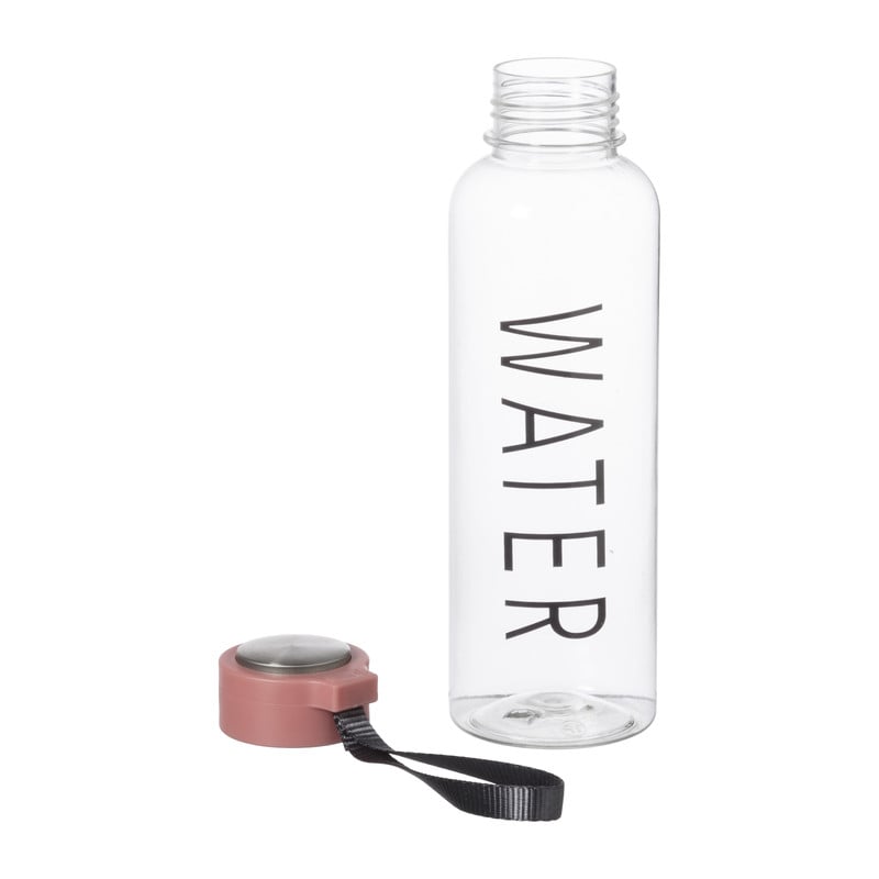 Waterfles - roze - 500 ml